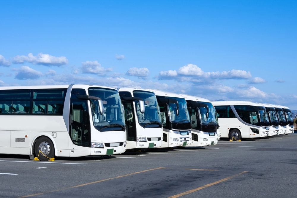 Buses needing bus wash water recycling